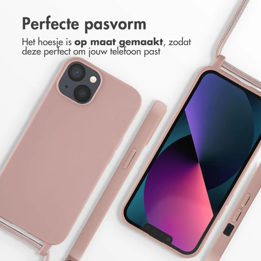 Imoshion iPhone 13 Hoesje - Siliconen - Sand Pink