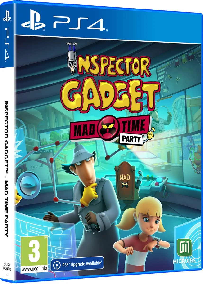 Mindscape Inspector Gadget Mad Time Party - PS4 - 4 Spelers Offline