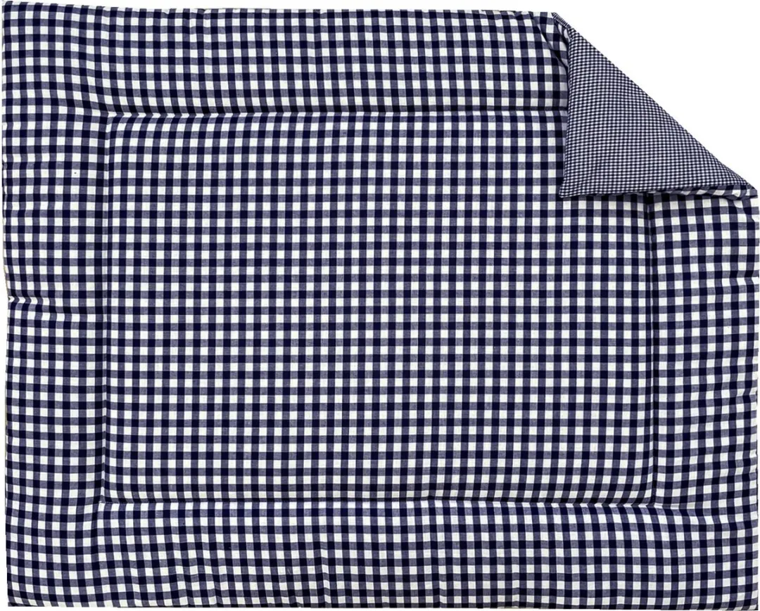 BINK Bedding Boxkleed BB Ruit Marine 71x122cm