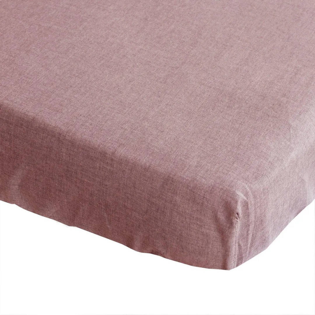 BINK Bedding Hoeslaken Bo Oudroze 40x80cm