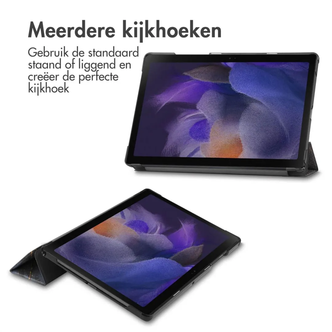 Imoshion SH00062377 Tablethoes - Samsung Galaxy Tab A8 2021/2022 - 10.4" - Trifold - Black Marble