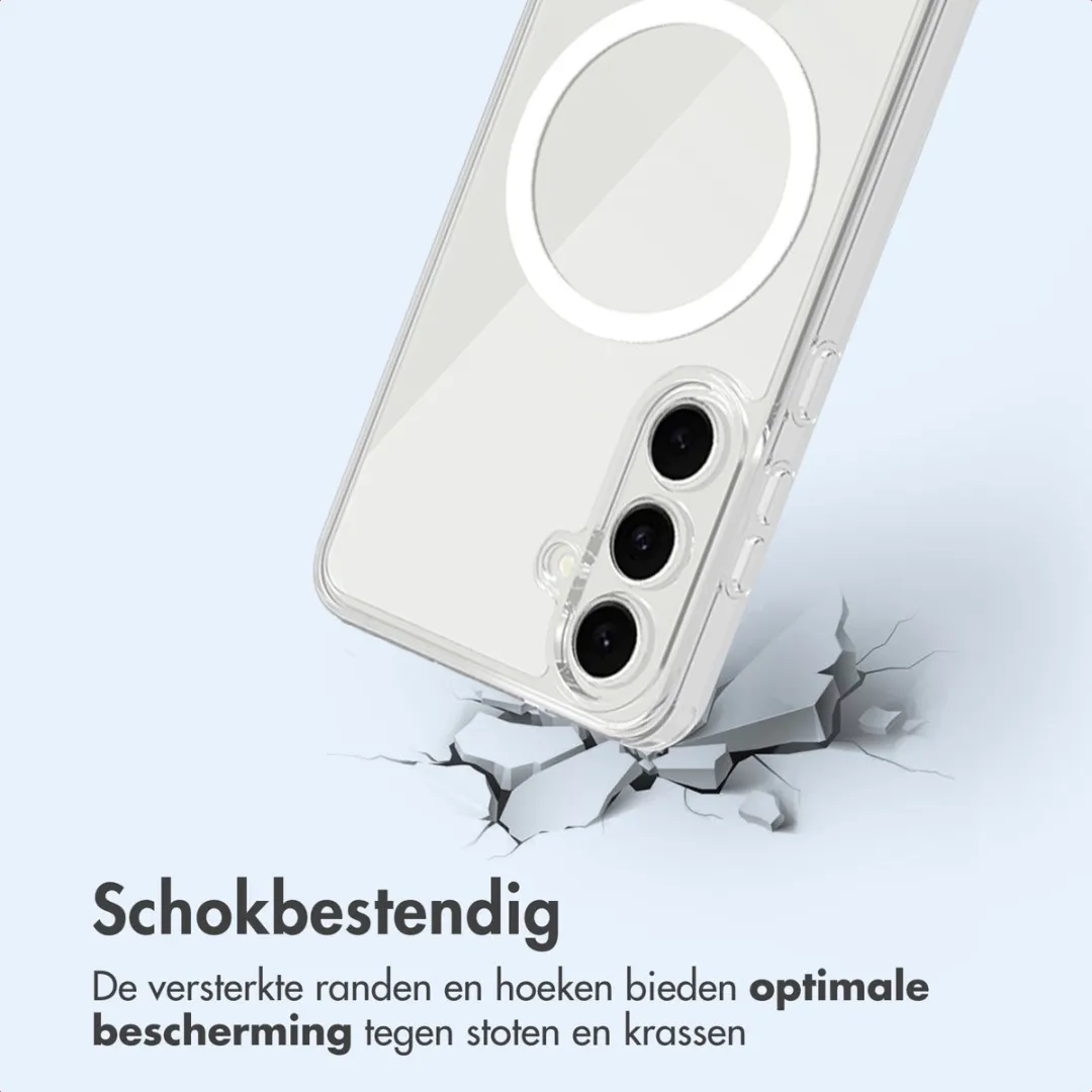 Imoshion Hoesje Samsung Galaxy S25 FE - Transparant met MagSafe Ring