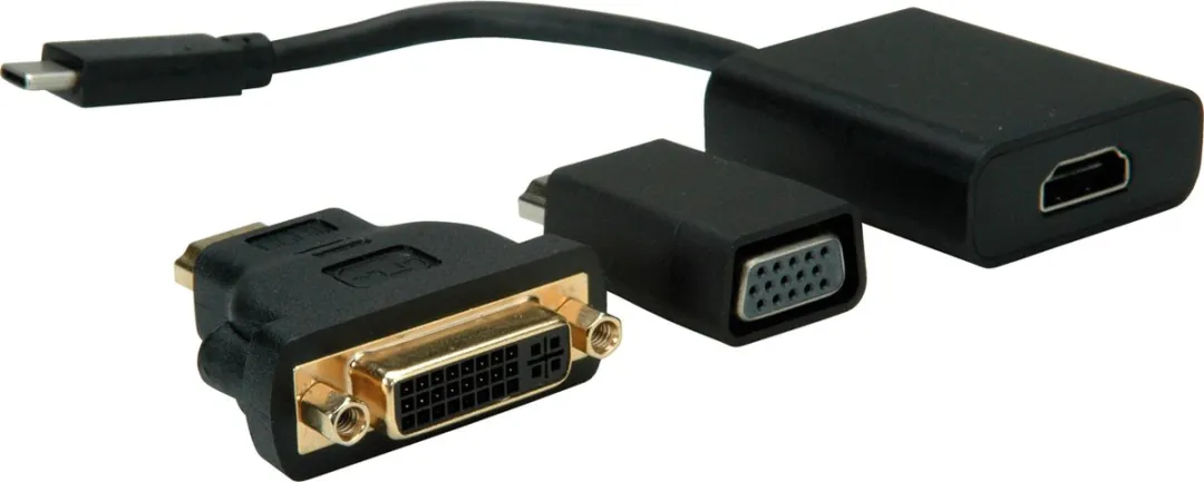 Value VALUE 12.99.3229 USB Beeldschermadapter - VGA/HDMI/DVI - 4K - Zwart - afbeelding 6 van 6