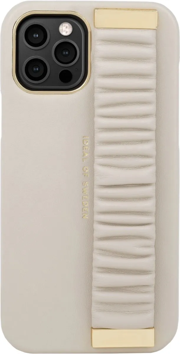 iDeal of Sweden Statement Case Top-Handle iPhone 12/12 Pro Ruffle Cream - 3 Stuks