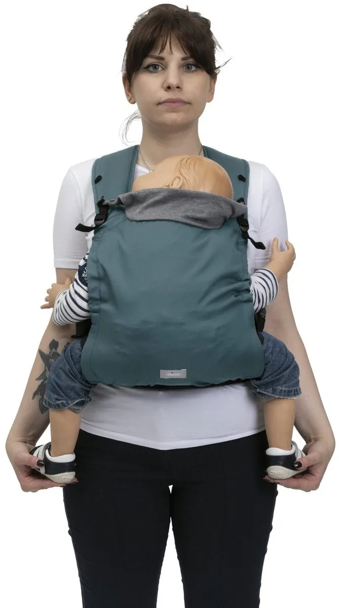 Chicco Buikdrager Skin Fit Green Wood