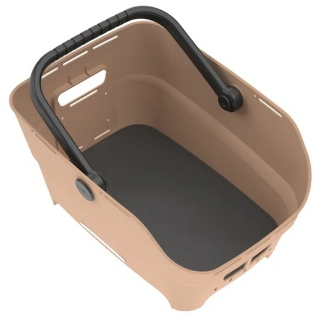 Basil Cento Neo Fietsmand Achter - 21L - Zand
