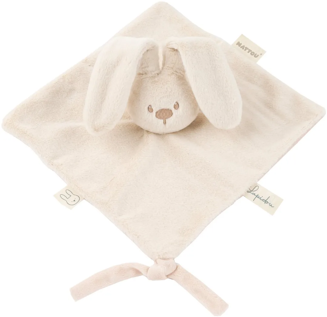 Nattou Lapidou Baby Knuffeldoekje 27x27cm