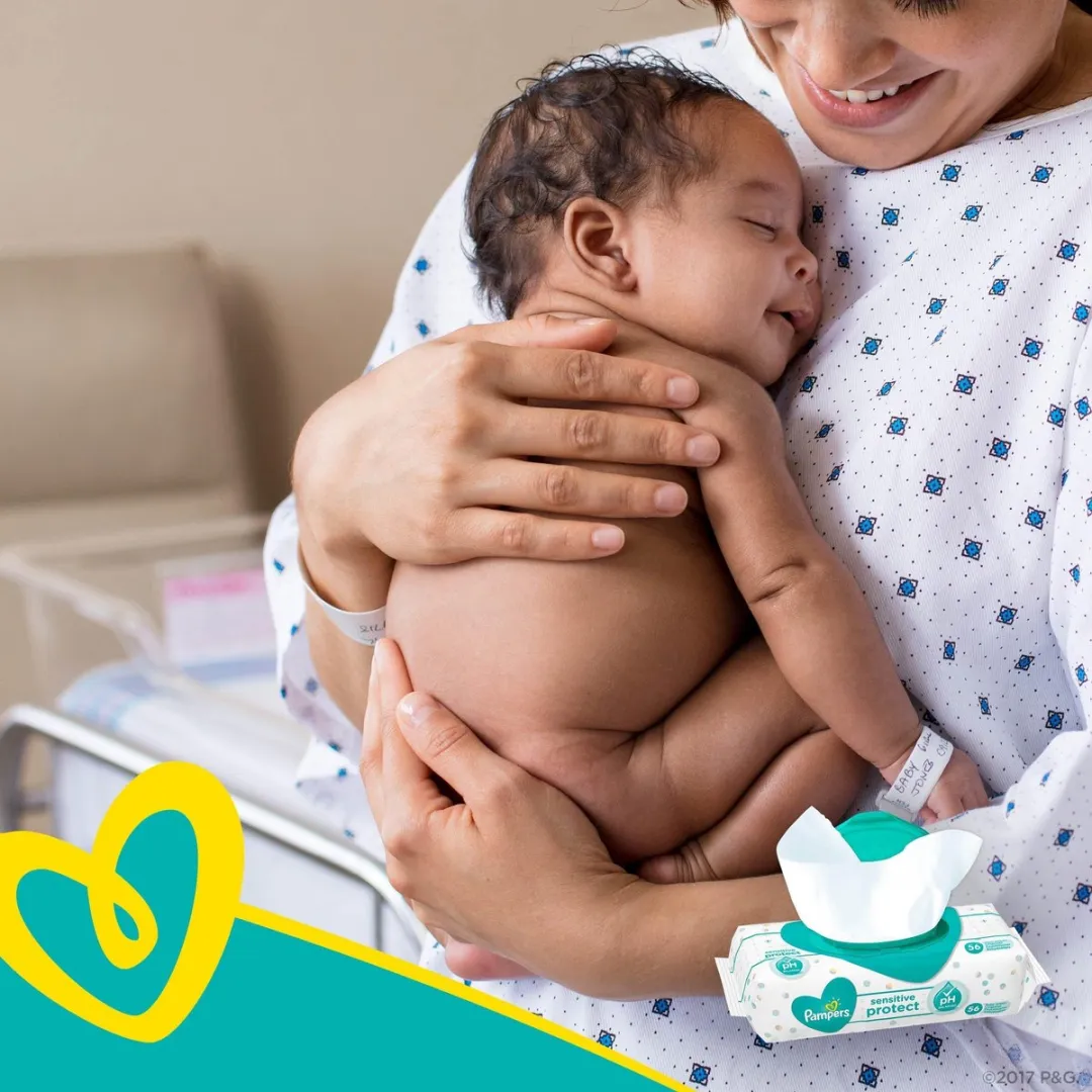 Pampers Sensitive Protect Billendoekjes 468 Stuks