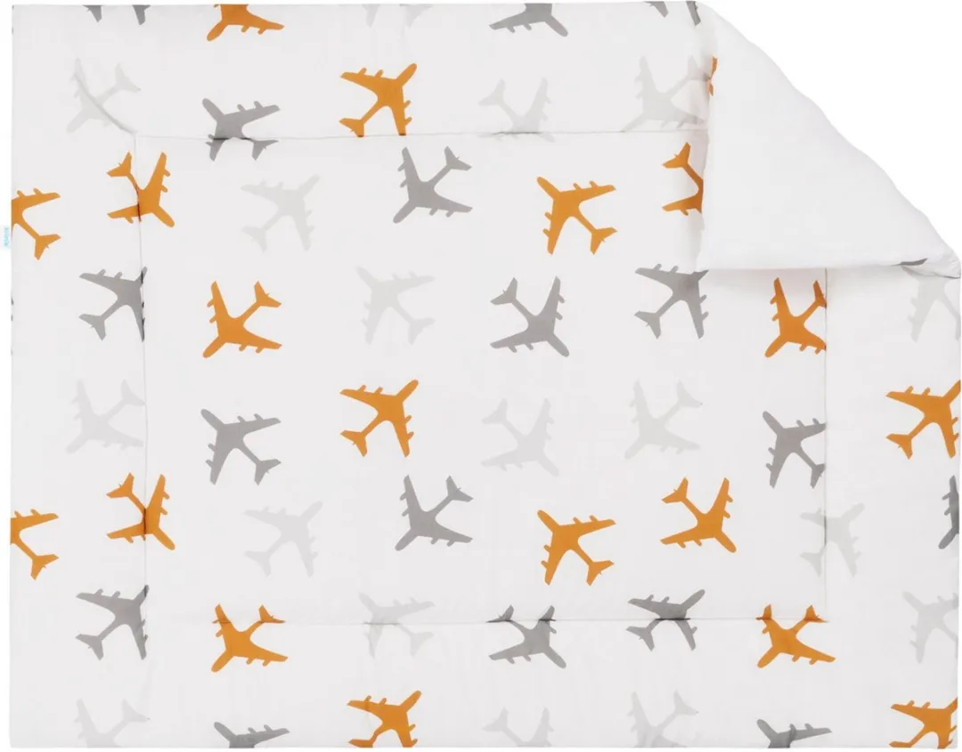 BINK Bedding Boxkleed Planes Oker 80x100cm