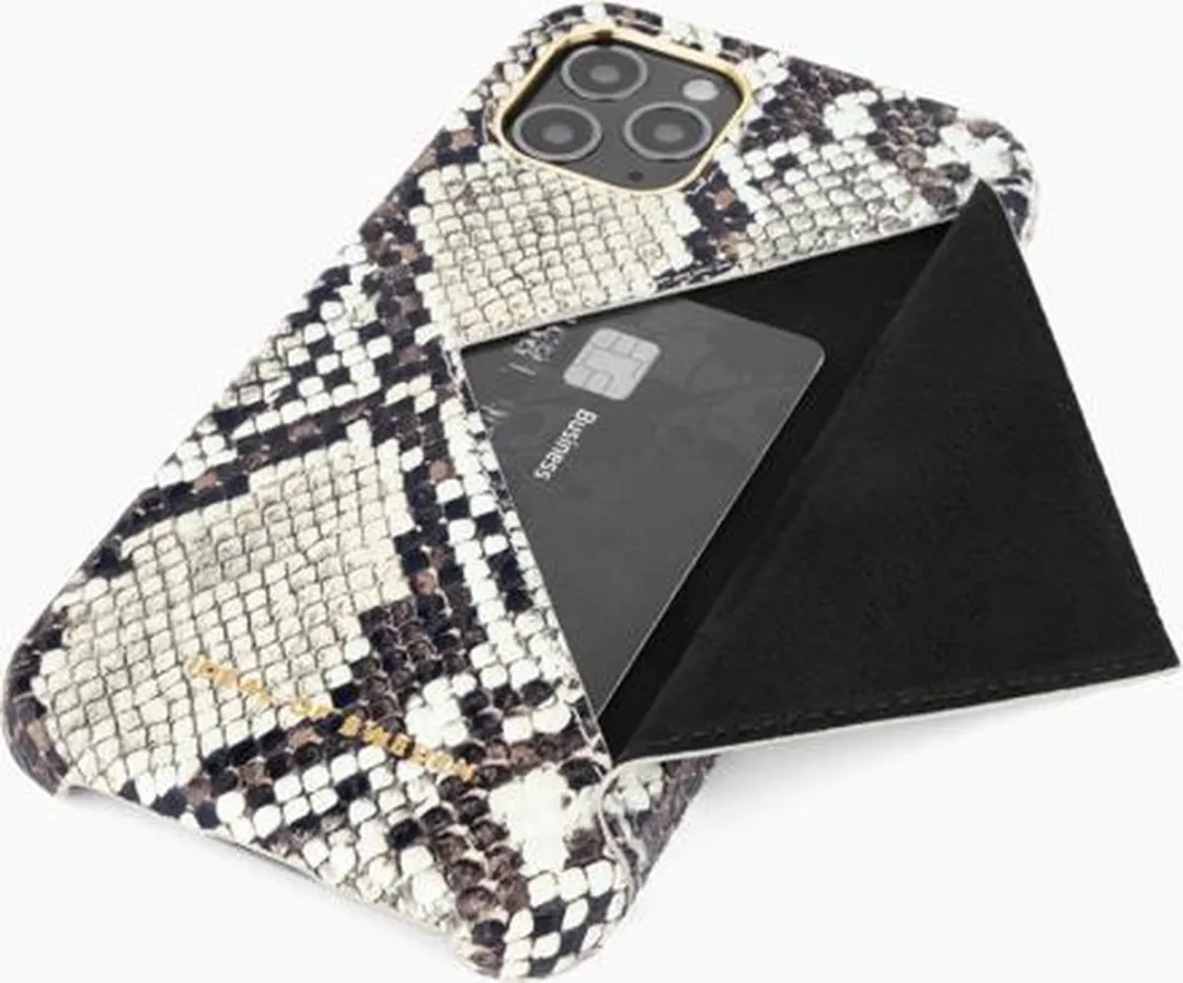 iDeal of Sweden Statement Case Flap Pocket Eternal Snake - iPhone 11 Pro Max/XS Max - 3 Pasjes