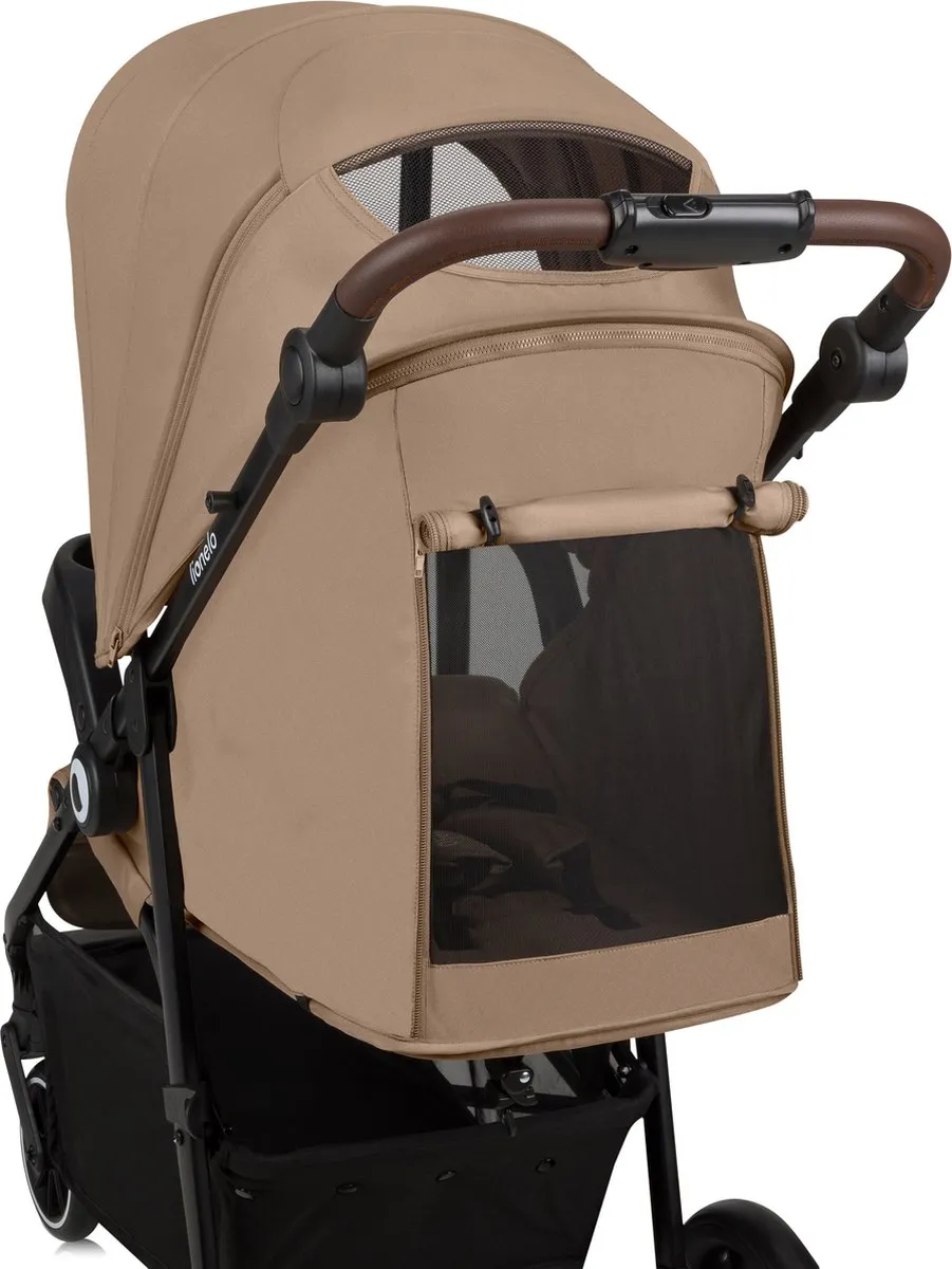 Lionelo Emma One Buggy Groen - XXL Kapje EVA Wielen