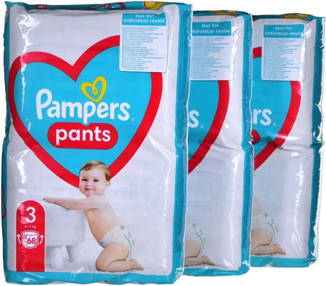 Pampers Pants 3 204 Stuks