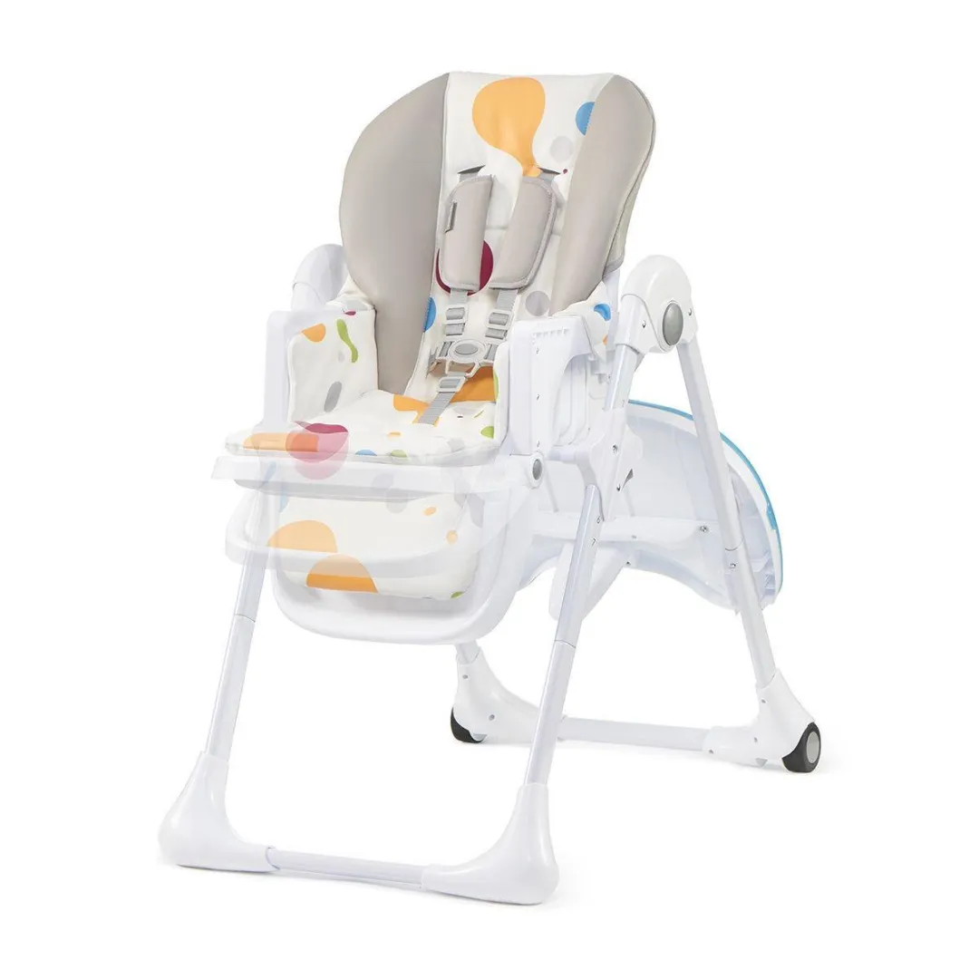 KinderKraft Yummy Hoge Kinderstoel - Meerkleurig