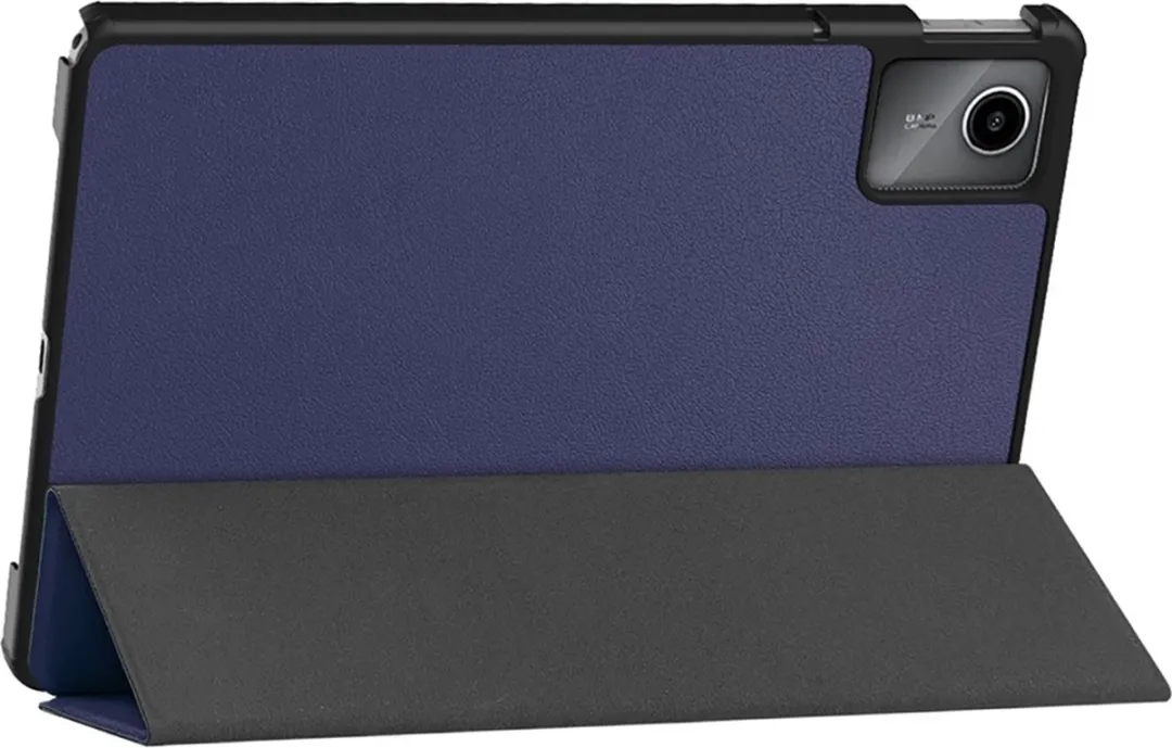 Just in Case Cazy TriFold Bookcase Hoes Lenovo Tab M11 - 11 Inch - Blauw