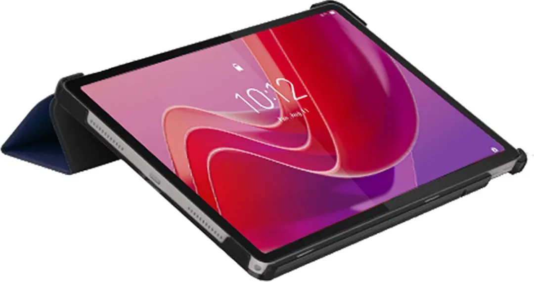 Just in Case Cazy TriFold Bookcase Hoes Lenovo Tab M11 - 11 Inch - Blauw