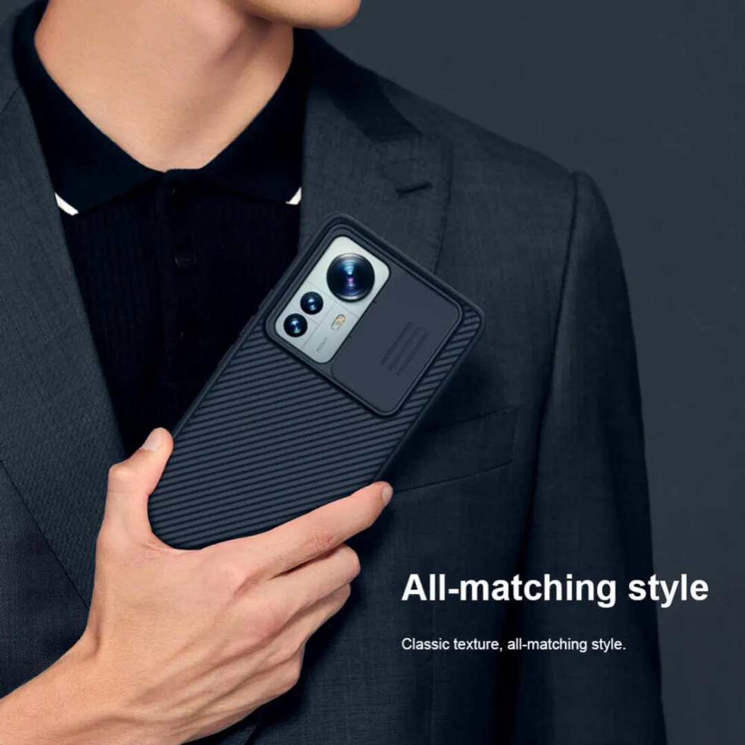 Nillkin CamShield Pro Case SH00053403 - Xiaomi 12 Pro - Zwart