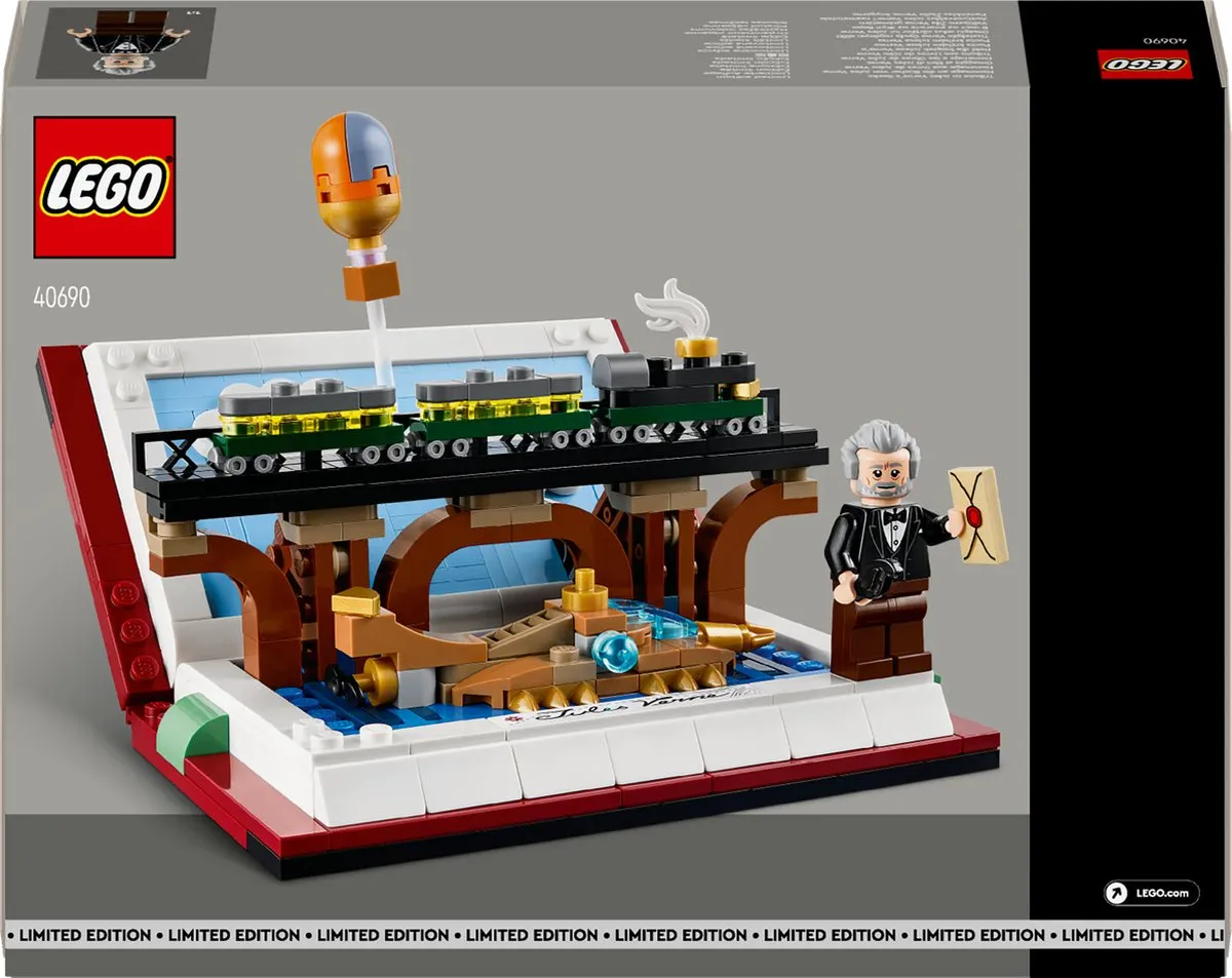 LEGO 40690 Tribute to Jules Verne's Books - 351 Stukken
