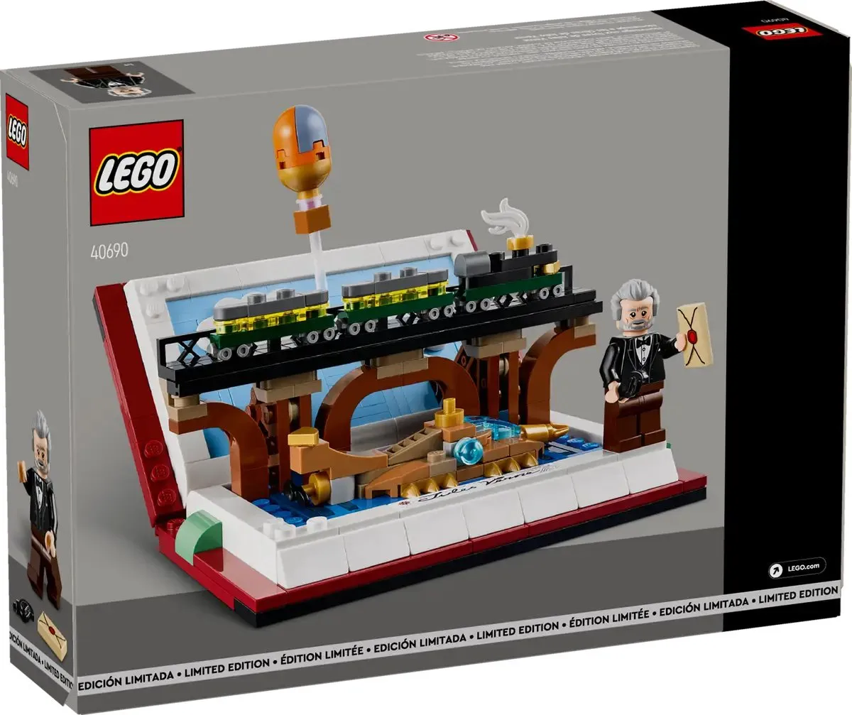 LEGO 40690 Tribute to Jules Verne's Books - 351 Stukken