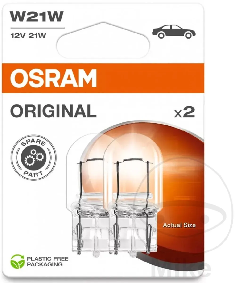 Osram Original W21W-T20 7505-2BL Set - 2 Stuks