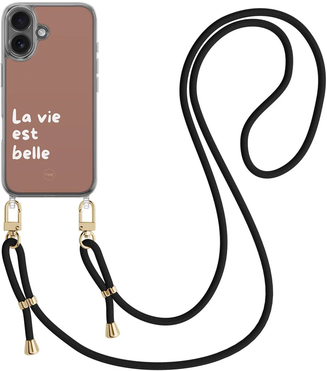 Casevibes Telefoonhoesje iPhone 16 CV/A/i16/C/005 - Bruin