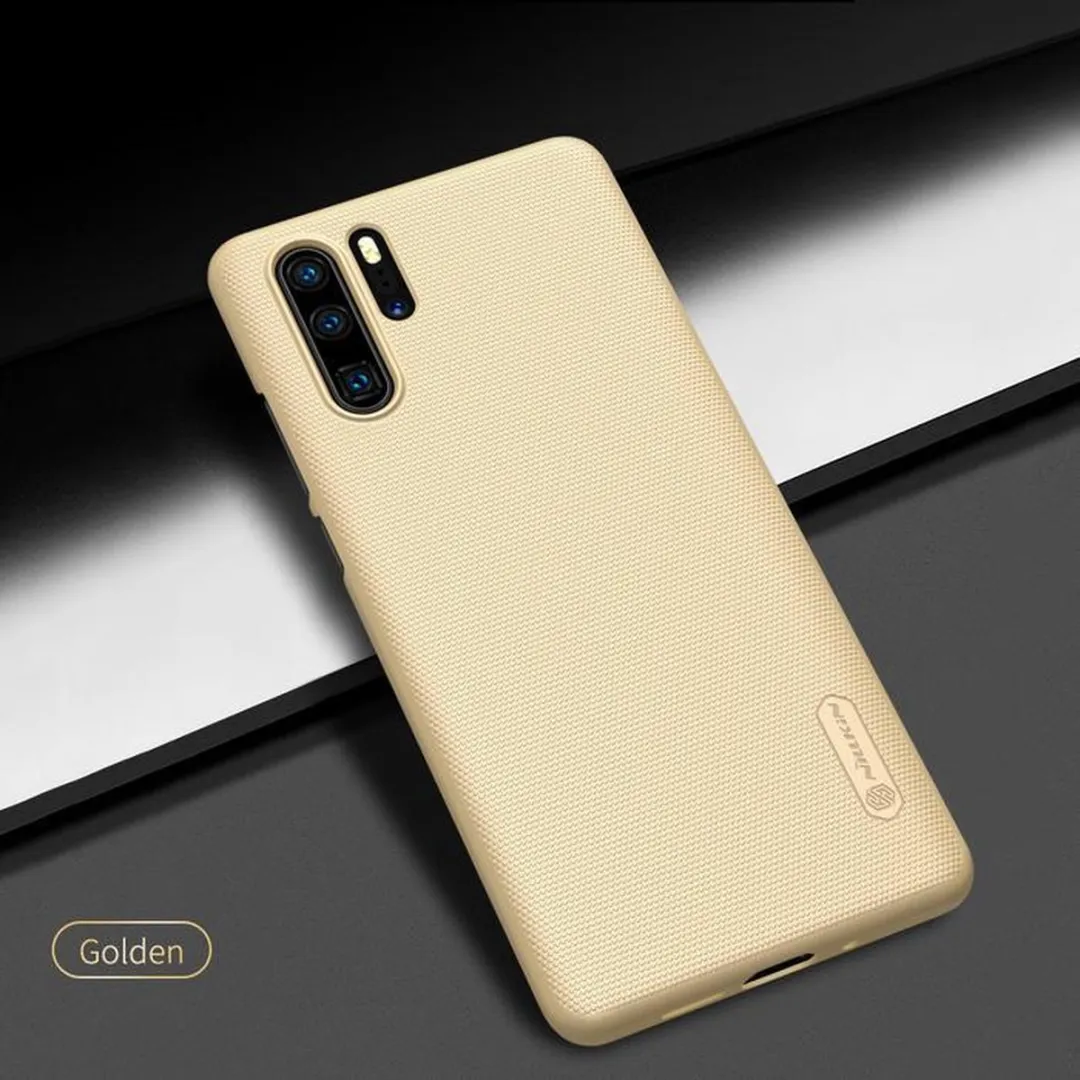 Nillkin Frosted Shield Hoesje Huawei P30 Pro - Goud