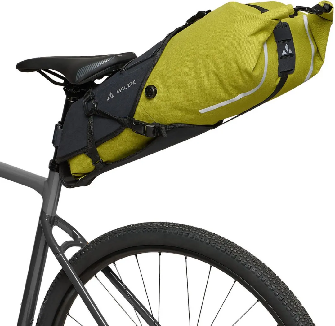 Vaude Trailzadelkooi Unisex Sportzadeltas 15L - Dark Leaf