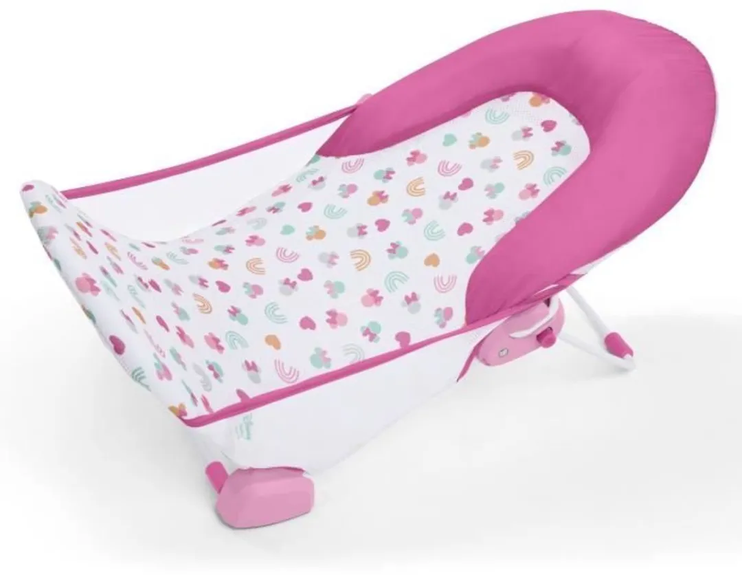 Bright Starts Disney Baby Minnie Opvouwbare Badsmijter Roze