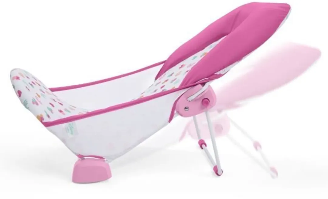 Bright Starts Disney Baby Minnie Opvouwbare Badsmijter Roze