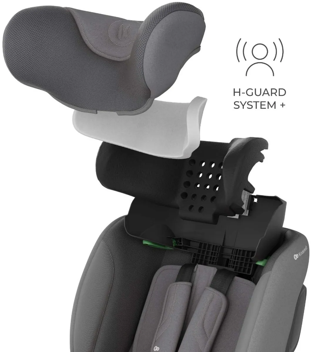 KinderKraft I-FIX ENDURA SAFE Autostoel 61-150cm - Groep 2/3 - Grijs