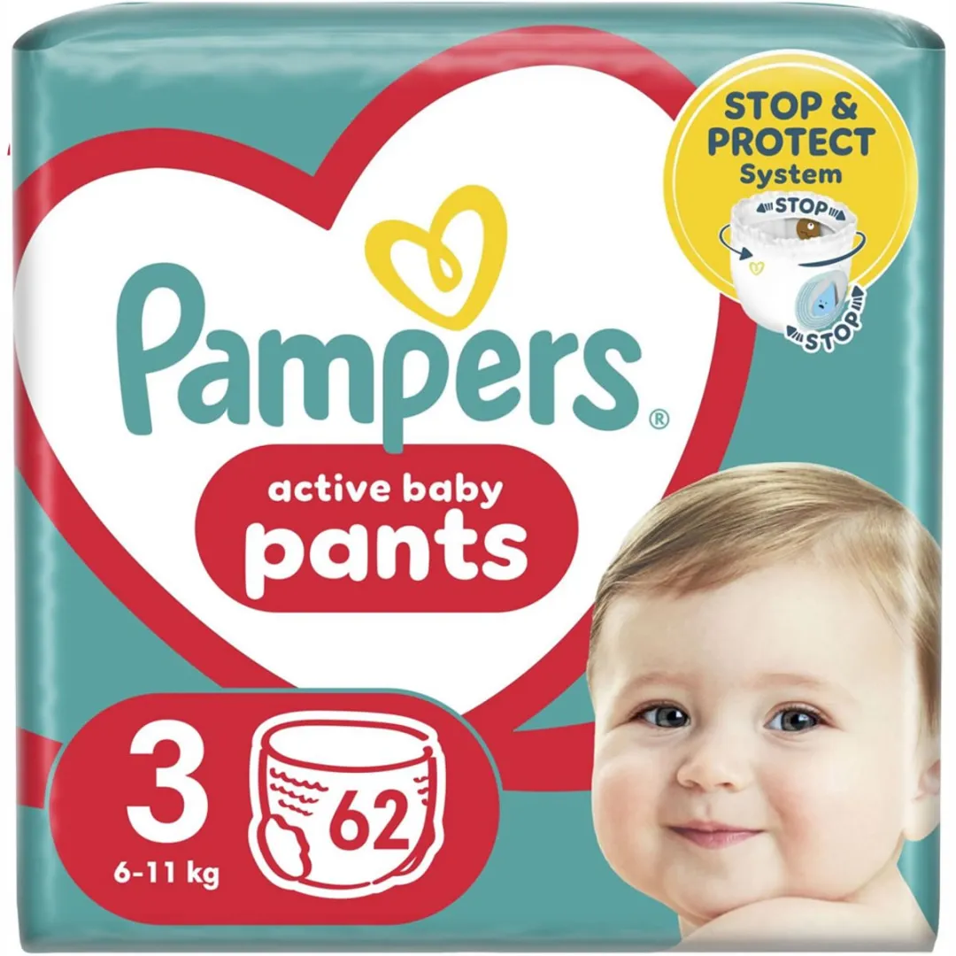 Pampers Active Baby Pants Maat 3