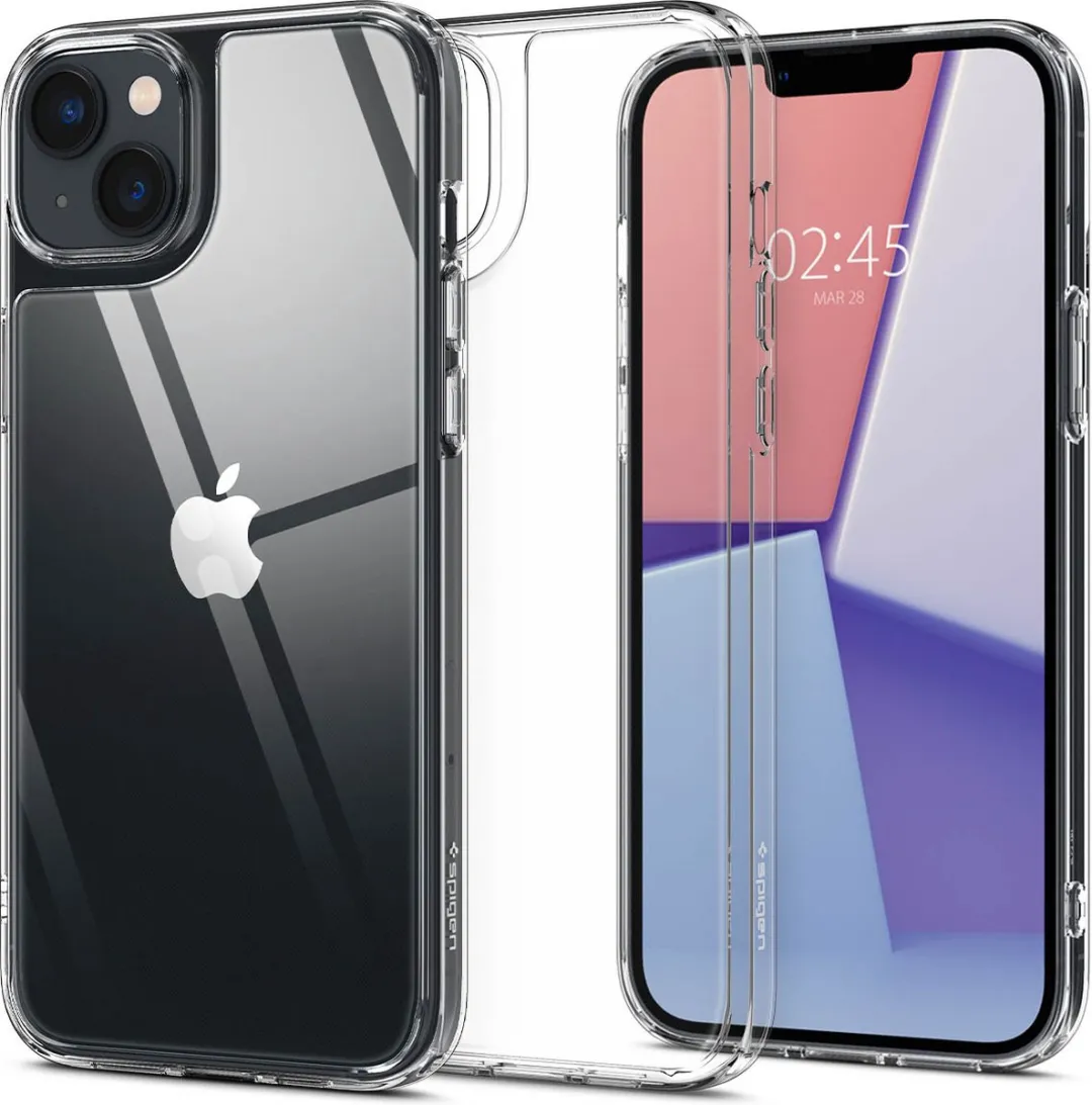 Spigen Quartz Hybrid ACS04906 Hoesje - iPhone 14 Plus - Transparant