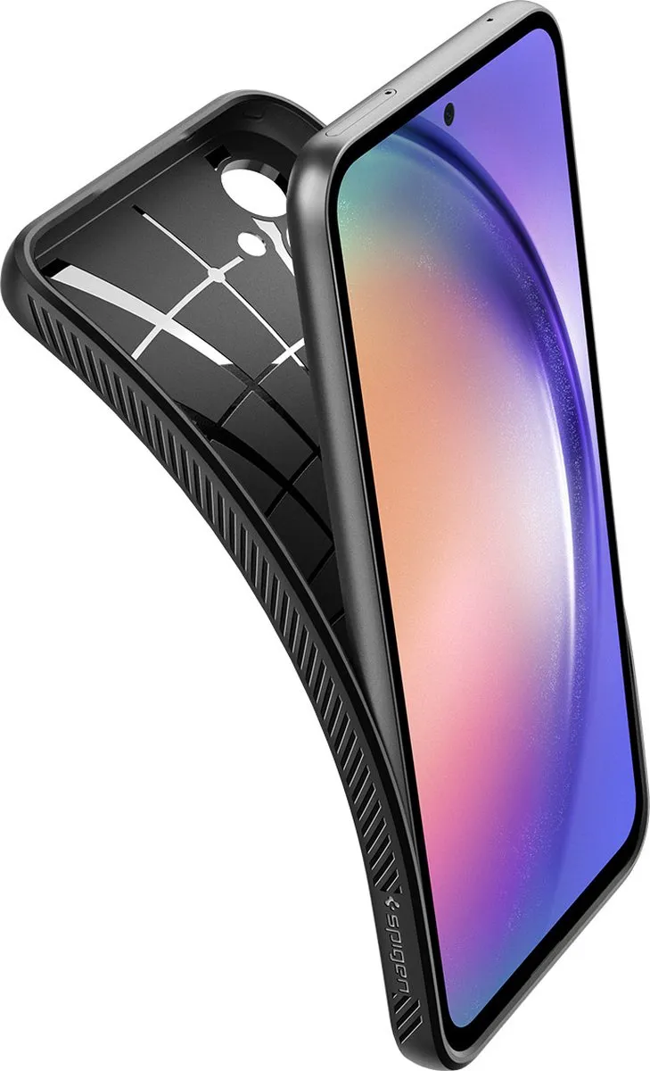 Spigen Liquid Air Hoesje ACS05885 - Samsung Galaxy A54 - Zwart