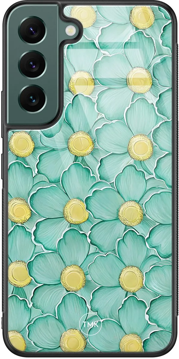 Casevibes Hoesje Samsung Galaxy S22 Mint Blossom