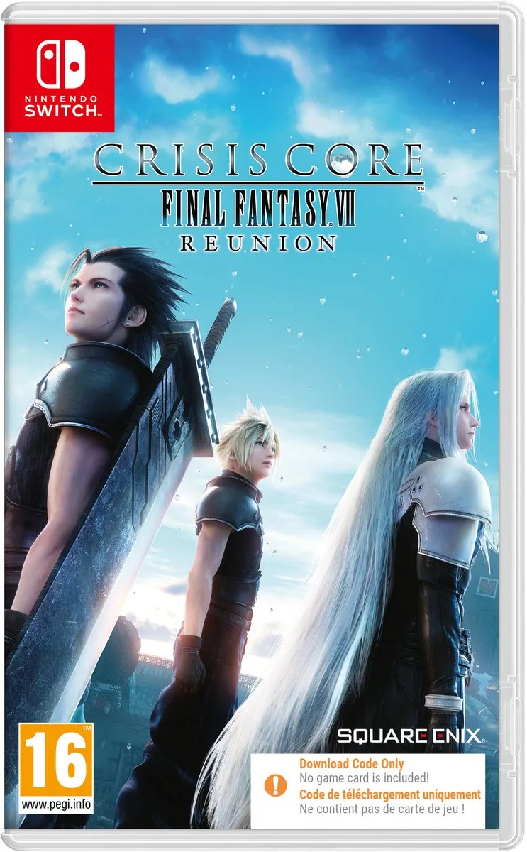Square Enix Crisis Core Final Fantasy VII Reunion