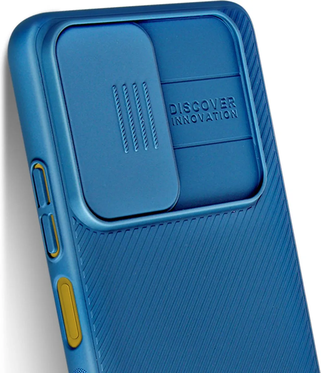 Nillkin Xiaomi Redmi Note 11S Hybrid Case - Blauw - afbeelding 3 van 6