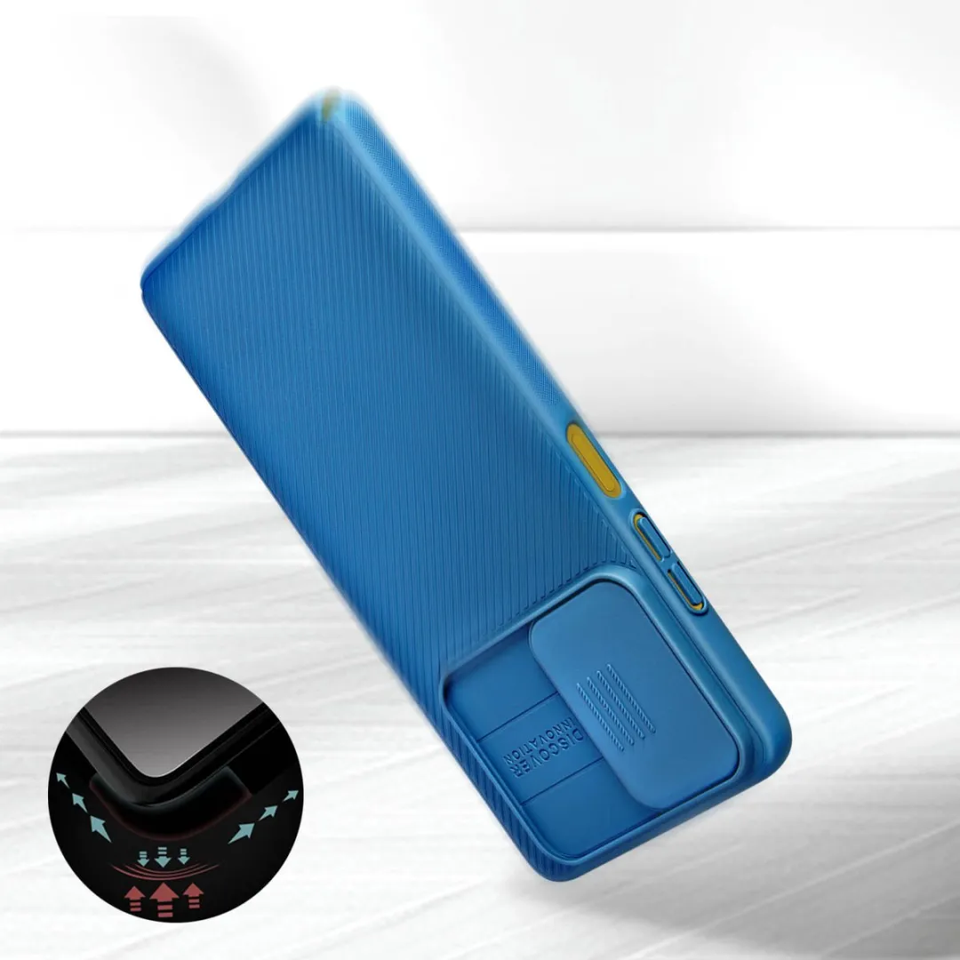 Nillkin Xiaomi Redmi Note 11S Hybrid Case - Blauw - afbeelding 5 van 6
