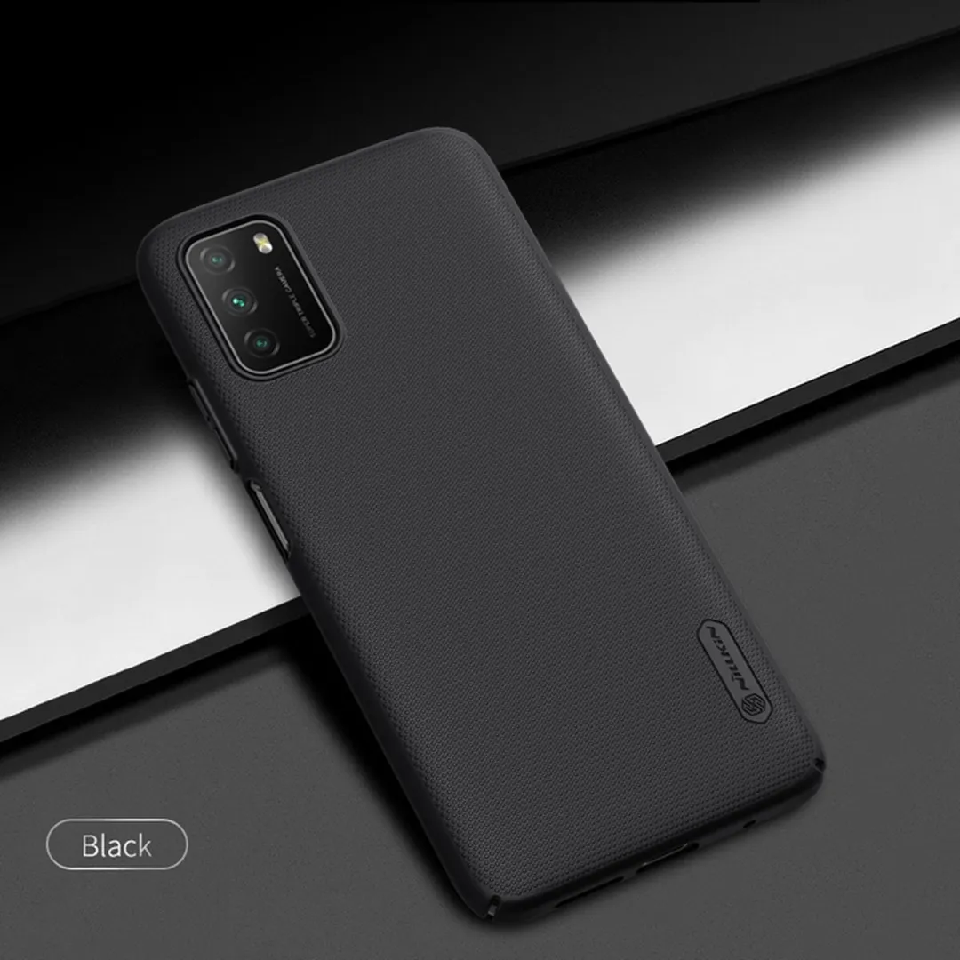 Nillkin Frosted Shield Hoesje Xiaomi Poco M3 - Zwart - afbeelding 6 van 6