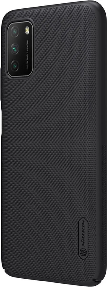 Nillkin Frosted Shield Hoesje Xiaomi Poco M3 - Zwart - afbeelding 3 van 6