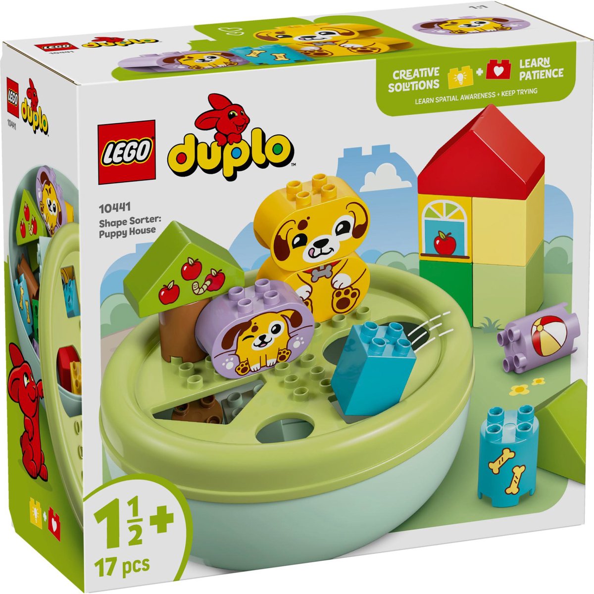 LEGO® DUPLO® Mijn Eerste Vormenstoof: Puppyhuis - 10441