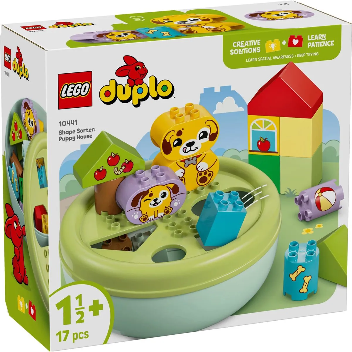 LEGO DUPLO Mijn Eerste Vormenstoof Puppyhuis 10441 - Multicolor