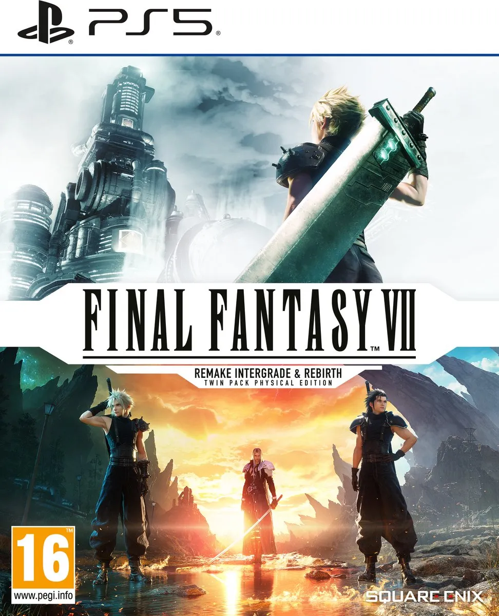 Square Enix Final Fantasy VII Remake Twin Pack