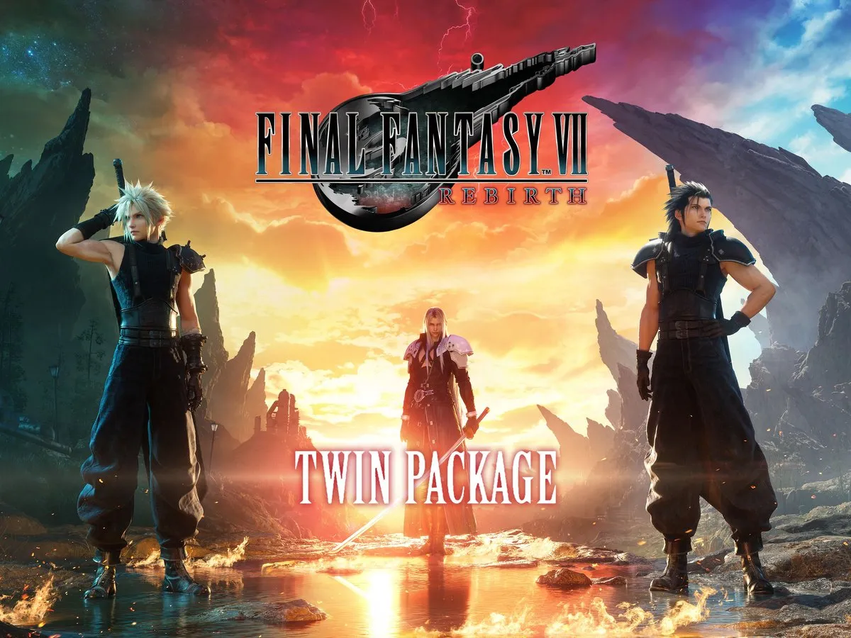 Square Enix Final Fantasy VII Remake Twin Pack - PS5