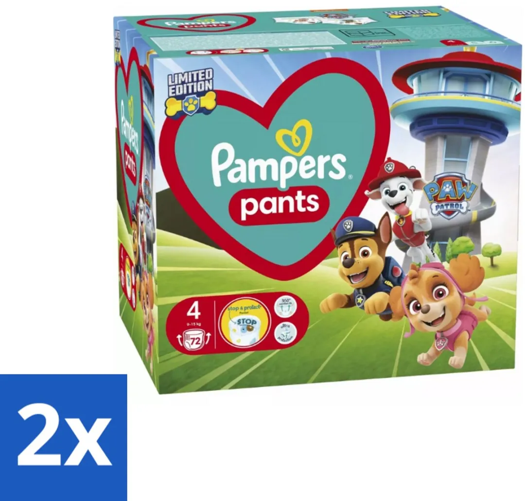 Pampers Pants Paw Patrol Maat 4
