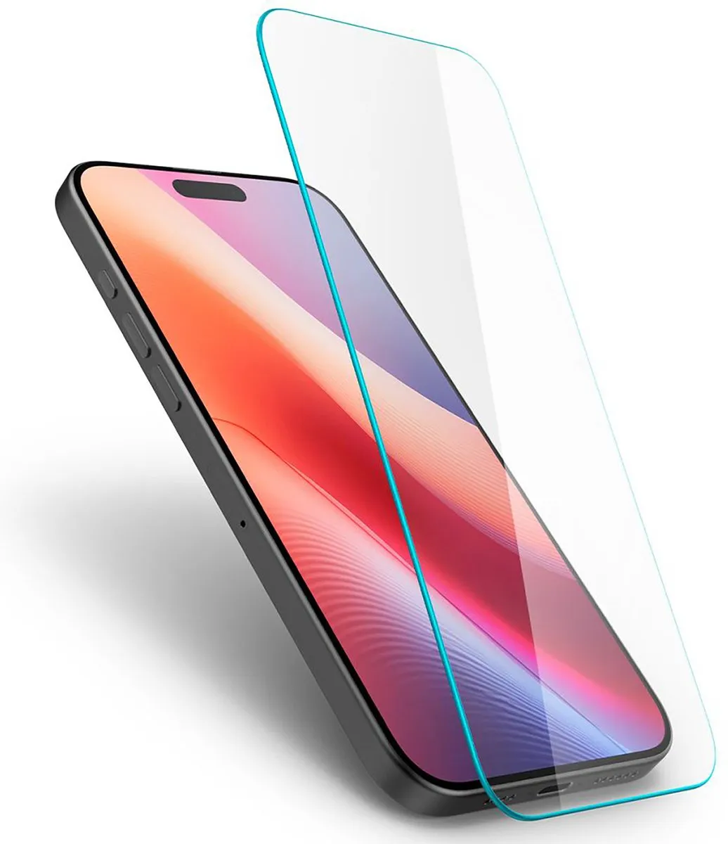 Spigen iPhone 16 Pro Tempered Glas tR Slim - Transparant