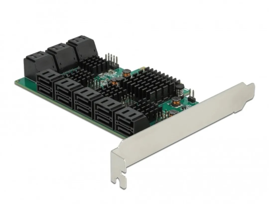 Delock 90073 PCI Express Kaart 16x SATA