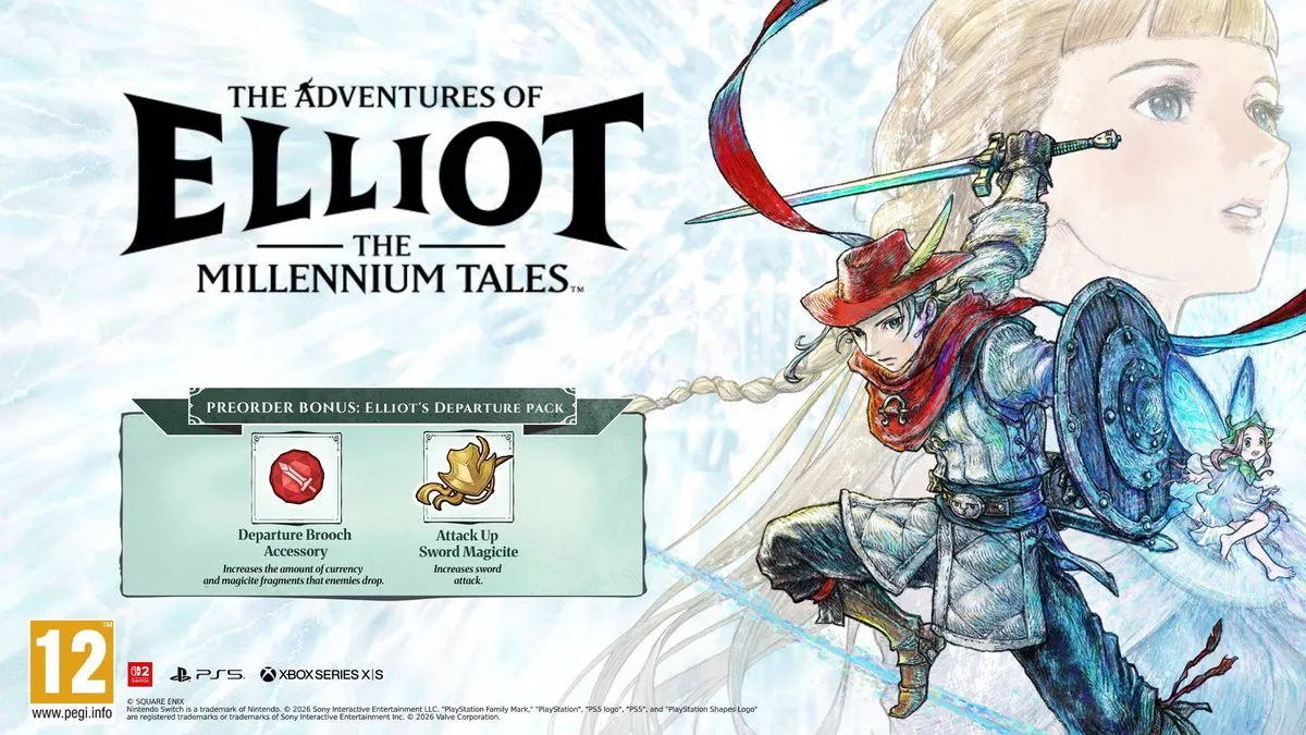 Square Enix The Adventures of Elliot The Millennium Tales PS5
