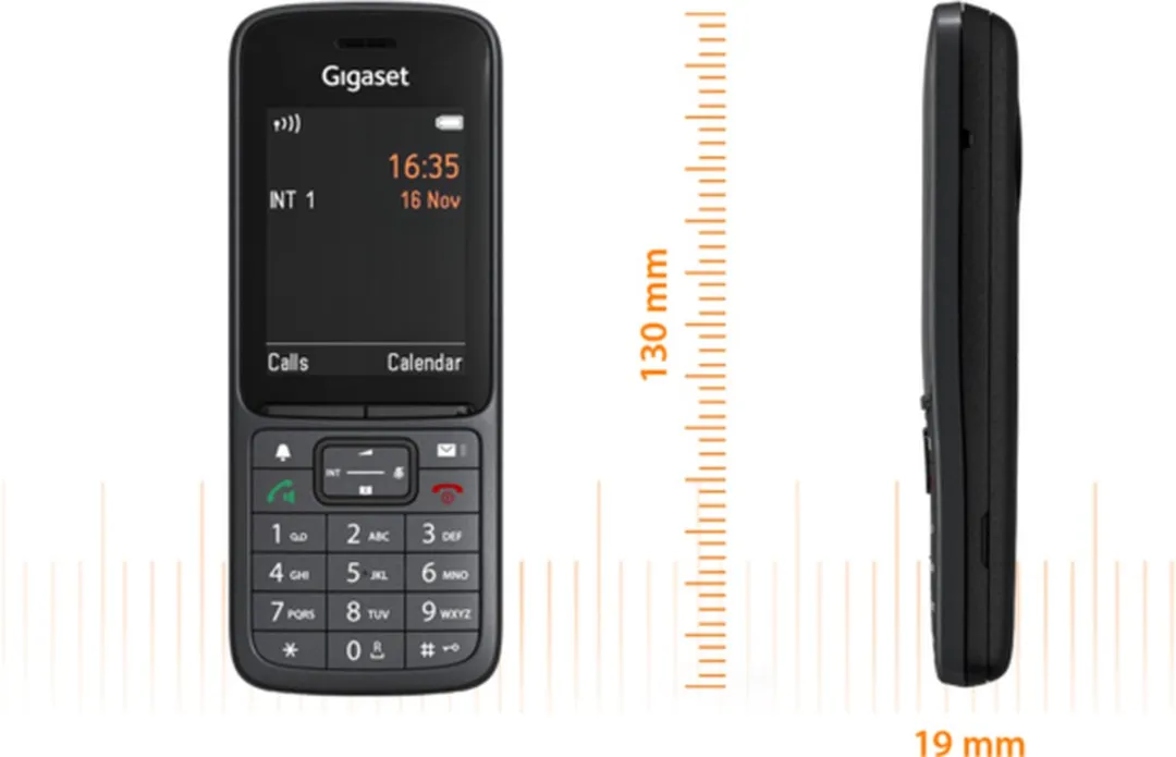 Gigaset SL800H PRO DECT Telefoon - Antraciet - afbeelding 6 van 6