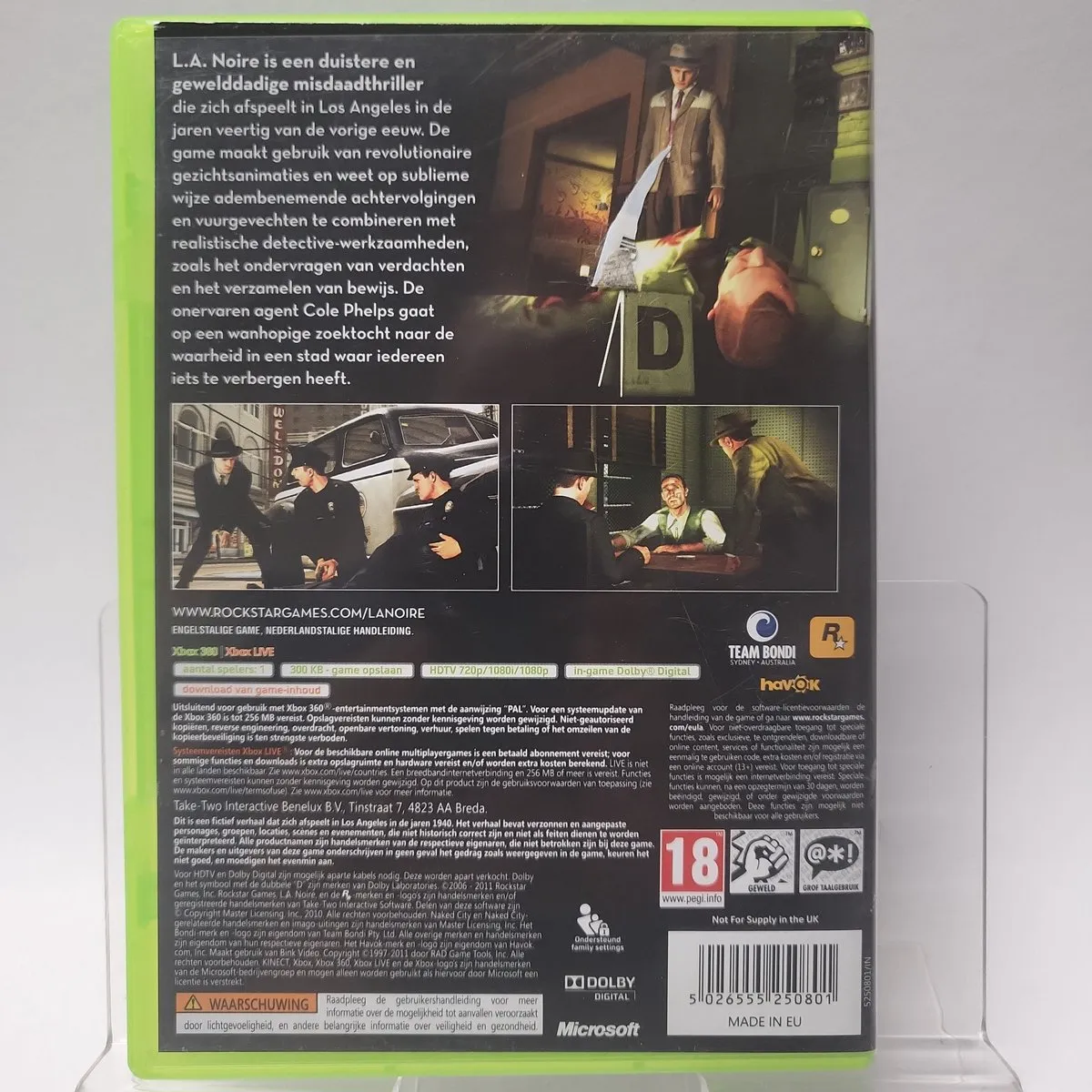 Rockstar L.A. Noire - Detective Game