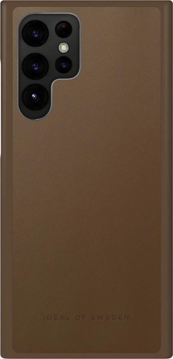iDeal of Sweden Atelier Case Galaxy S22 Ultra Intense Brown - IDACAW21-S22U-361