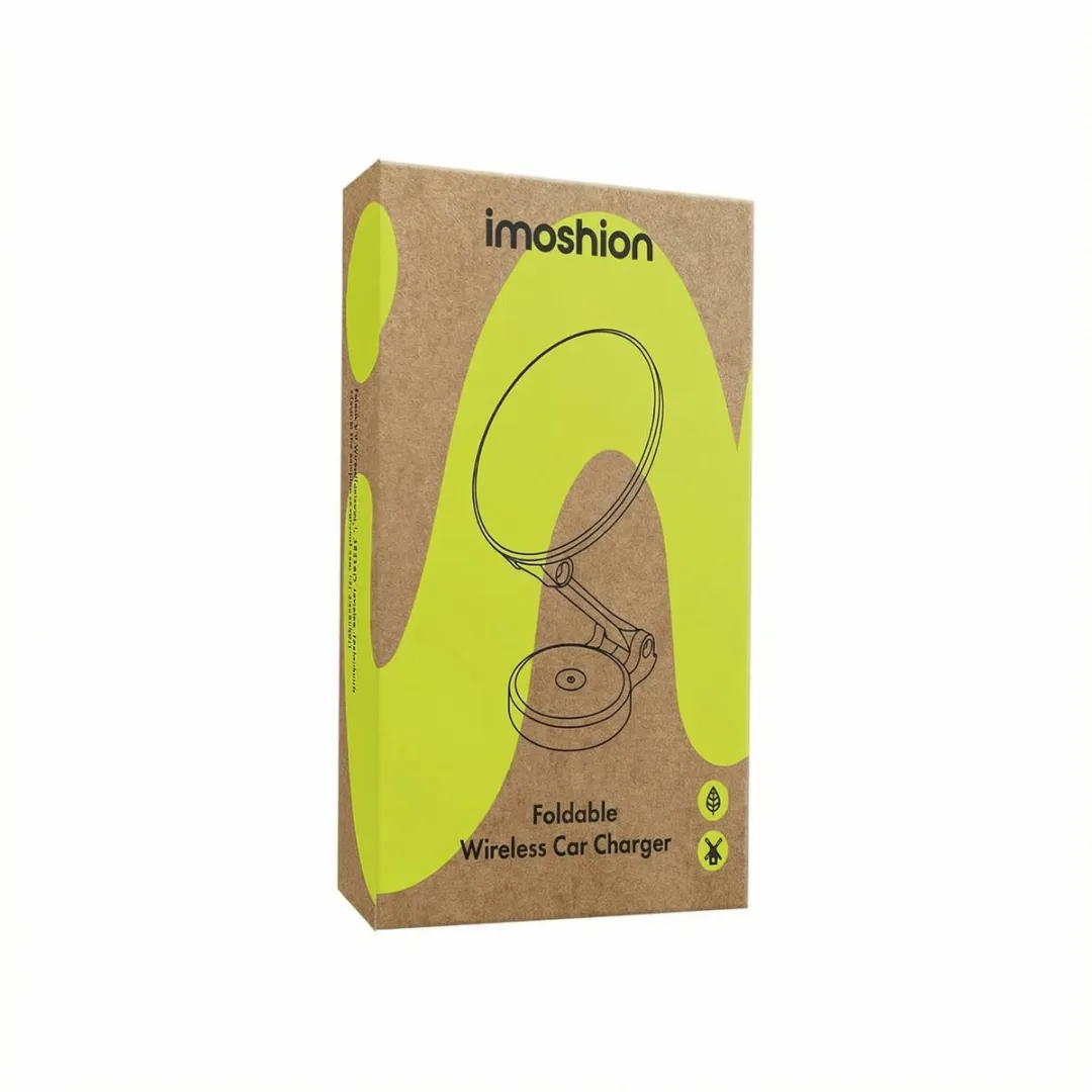 Imoshion Telefoonhouder Auto MagSafe Magnetisch Opladen - Zwart